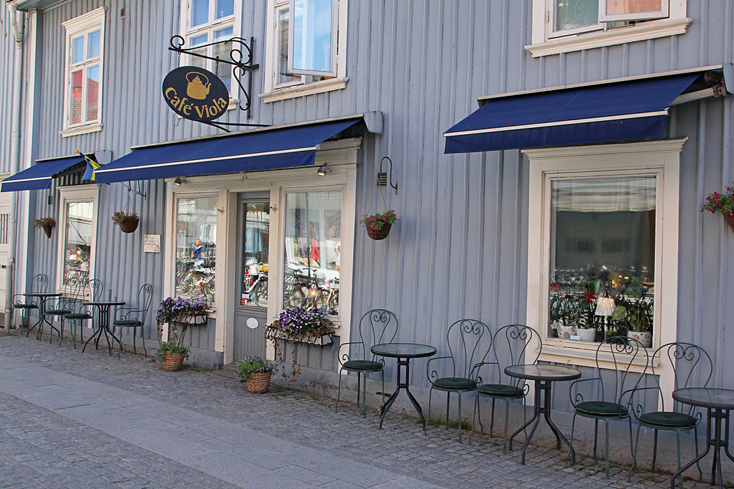 Ett av kafféerna i Alingsås.