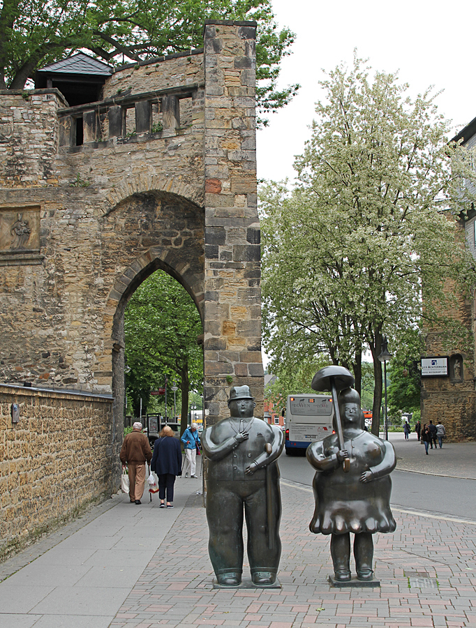 Statyer i Goslar.