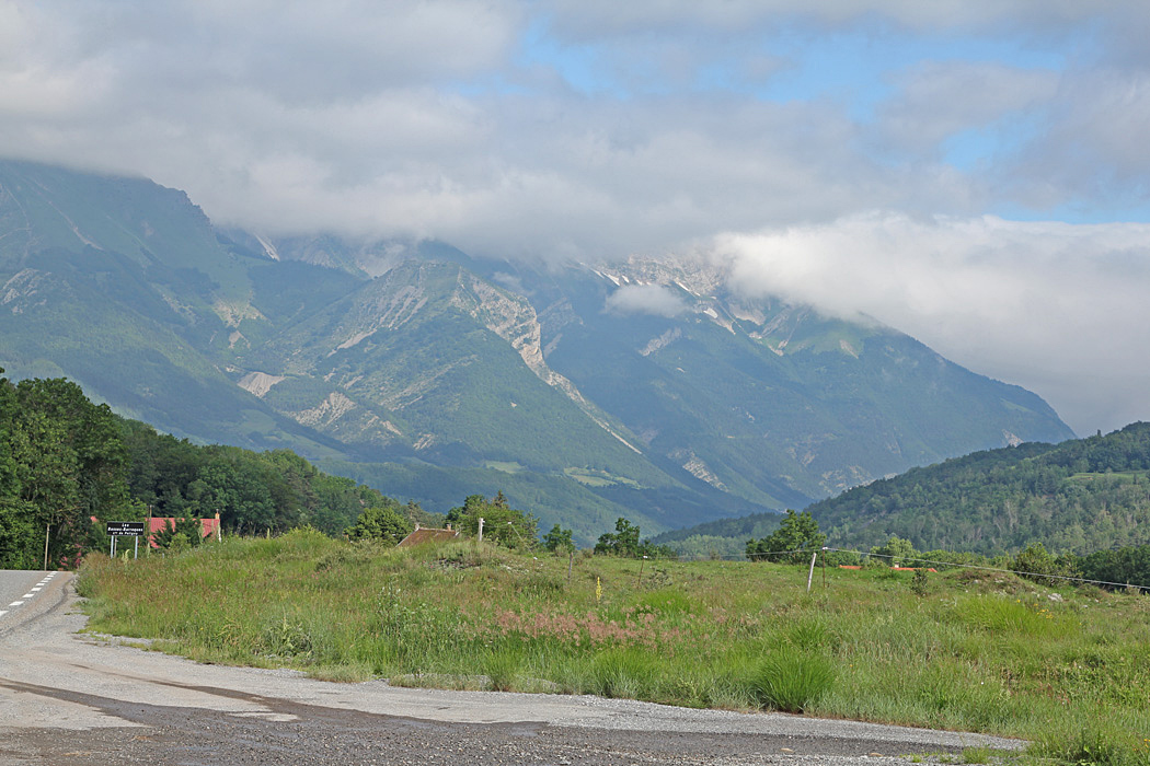 På väg mot Grenoble på Route de Napoleon.