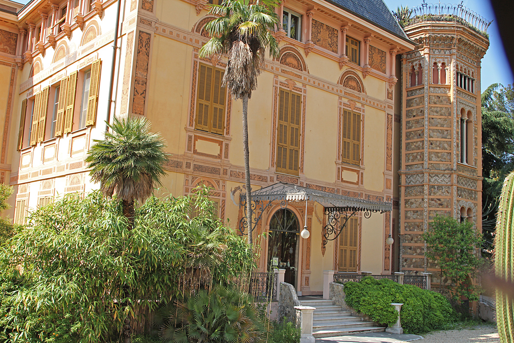 Villa Nobel i Sanremo, Italien.