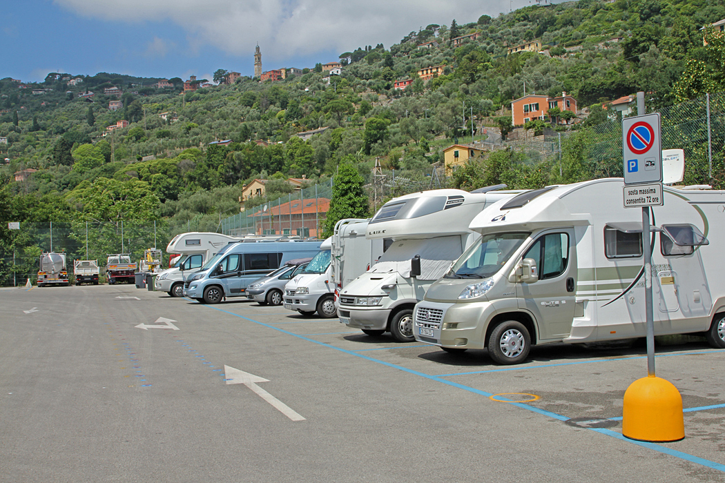 Parcheggio Comunale i Santa Margherita Ligure.