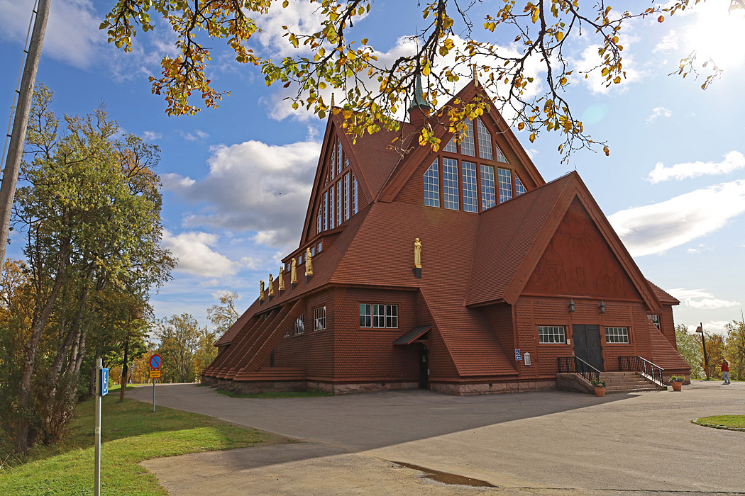 Kyrkan i Kiruna.