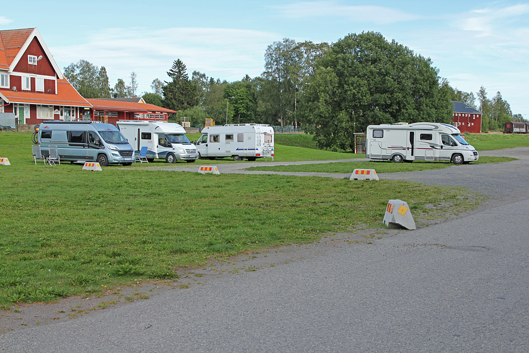 Ställplats vid Hembygdsgården i Strömsund.