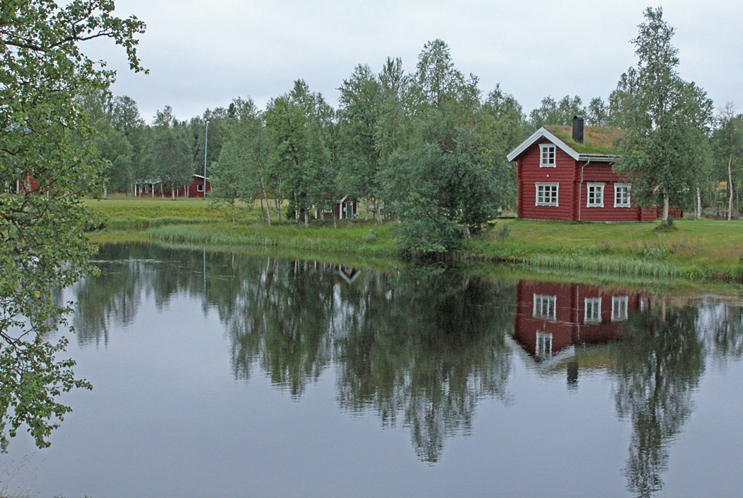 Vid Saxnäs finns en del vackra blickfång.