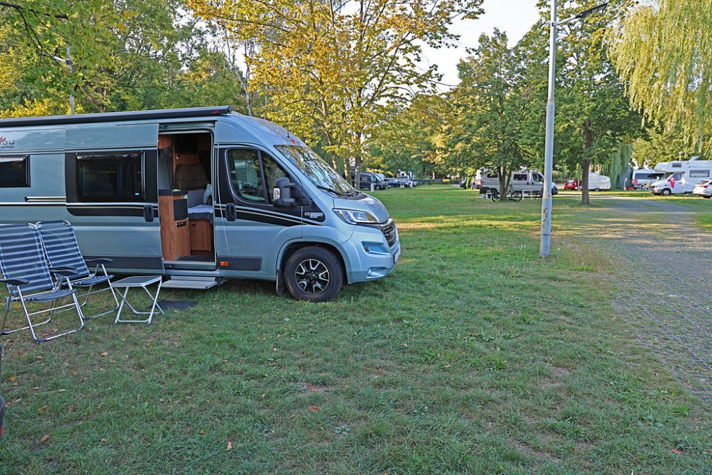 Camping Olimpijski nr 117 i Wroklaw.