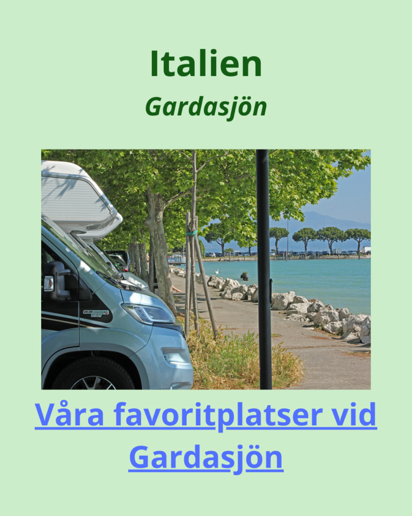 Resetips – Europa & Sverige. Våra favoritplatser vid Gardasjön Italien.