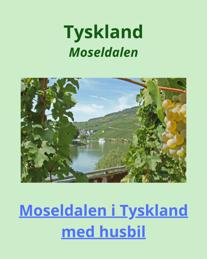 Restips Moseldalen i Tyskland med Husbil.